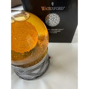 Waterford Holiday Heirloom 2010 Times Square Ball Let There Be Courage Snowglobe